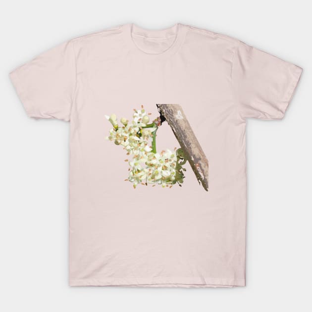 Alaheʻe, shiny-leaved Canthium flowers T-Shirt by NadJac